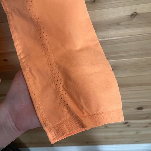 Free People Bright Orange High Waisted - Picture 6 of 6